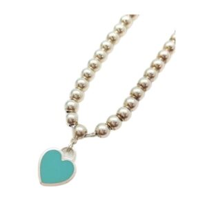 ティファニー TIFFANY & CO. ブレスレット リターントゥ ブルーハートタグ ボールチェーン Sv925 Bランク 買取相場