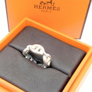 エルメス(HERMES) エルメス シェーヌ･ダンクル･アンシェネ PM シルバー925 リング 買取相場
