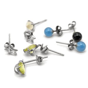 18金ブラックゴールド(K18BG) アクセサリー ピアス 買取相場