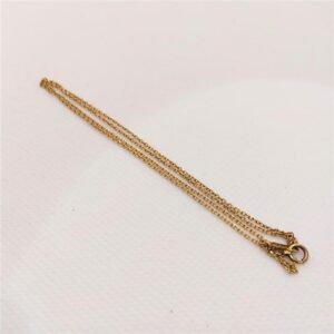 18金(K18) アクセサリー ネックレス 買取相場