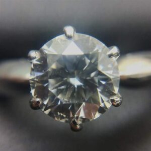ダイヤモンド D(1.10ct G SI1 VG Pt900 リング 買取相場