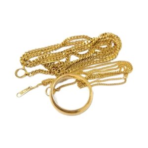 18金(K18) アクセサリー ネックレス 買取相場
