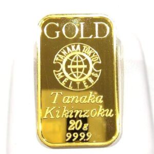 インゴットK(IK) 投資用地金 田中貴金属 20g 買取相場