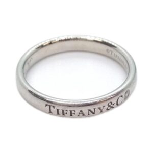 ティファニー TIFFANY & CO. ティファニー フラット バンドリング Pt950 Bランク 買取相場