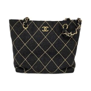 シャネル CHANEL バッグ チェーントート ワイルドステッチ Bランク 買取相場