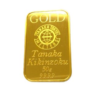 インゴット(IK) 投資用地金 田中貴金属50g 買取相場